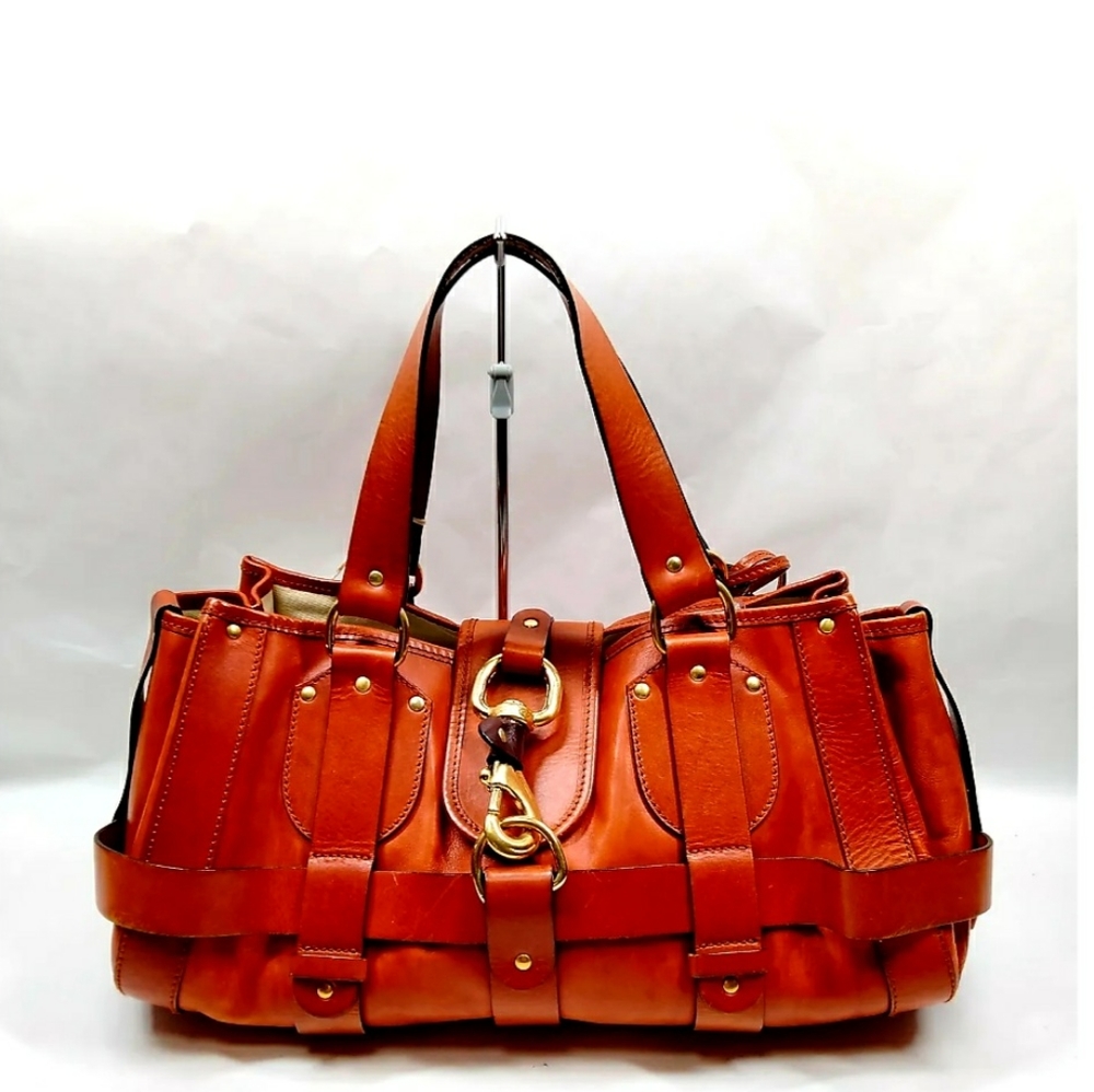 Chloe Kerala Equestrian Satchel with horse charms